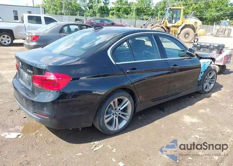 2017 BMW 330I xDrive из США, поврежденный, VIN WBA8D9G5XHNT91375